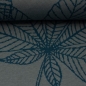 Preview: Jaquardjersey | CHESTNUT Käselotti | petrol